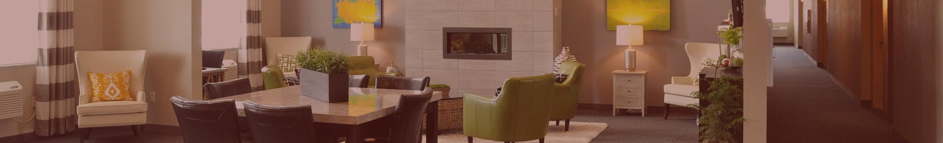 Enjoy Our Warm Welcoming Lobby!